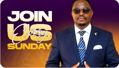 Sunday Services — original Shekinah Church service graphic