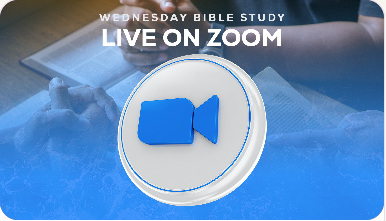 Wednesday Bible Study — original Shekinah Church service graphic